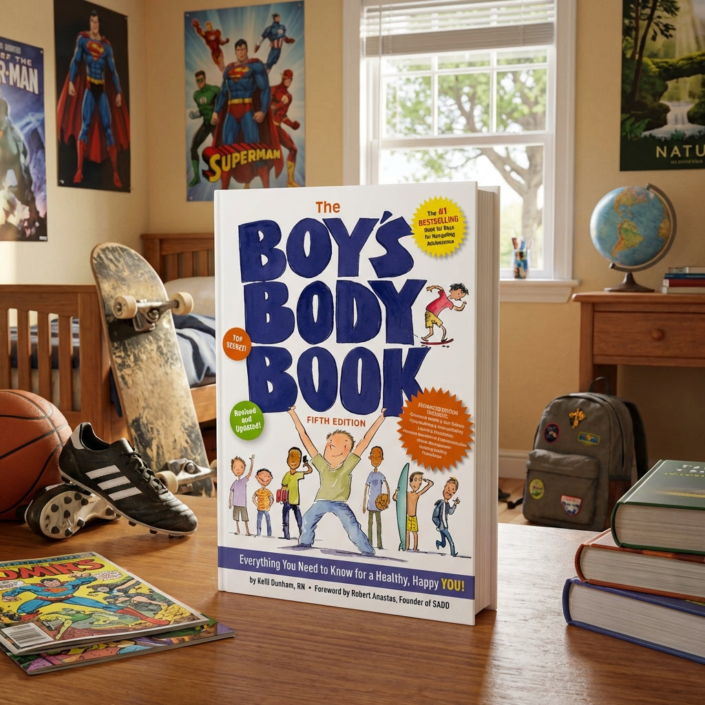 The Boy’s Body Book is here to help boys understand it all with confidence 💪